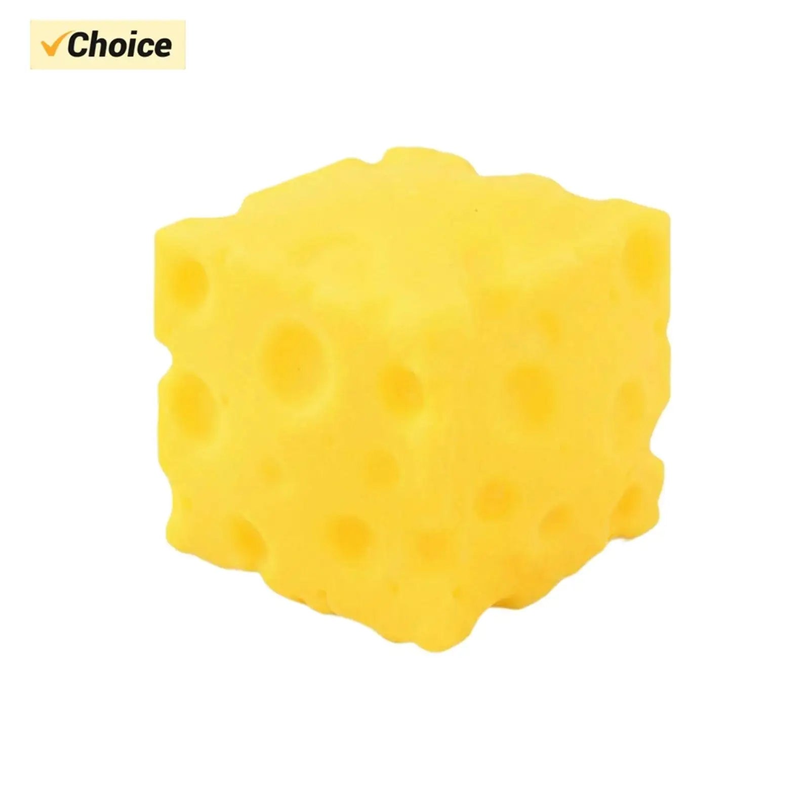 Big Cheddar Stress Relief Squeeze Cube – Fun Desk Toy