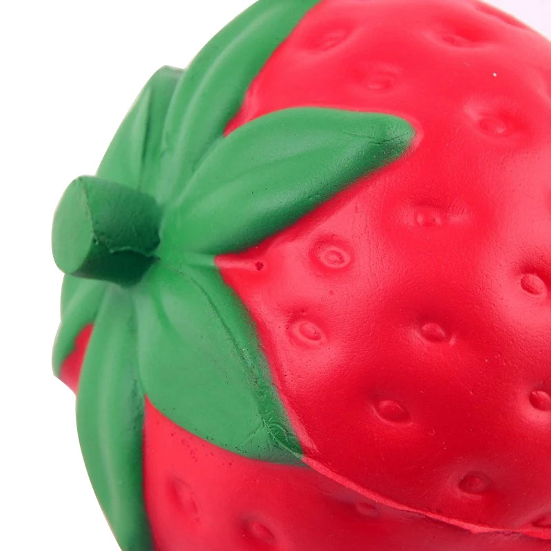 Giant Strawberry Squeeze Stress Ball